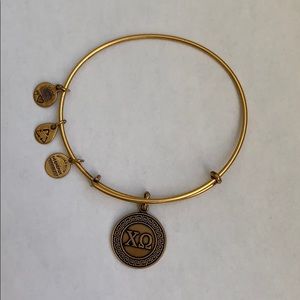 Alex and Ani “Chi Omega” charm bracelet